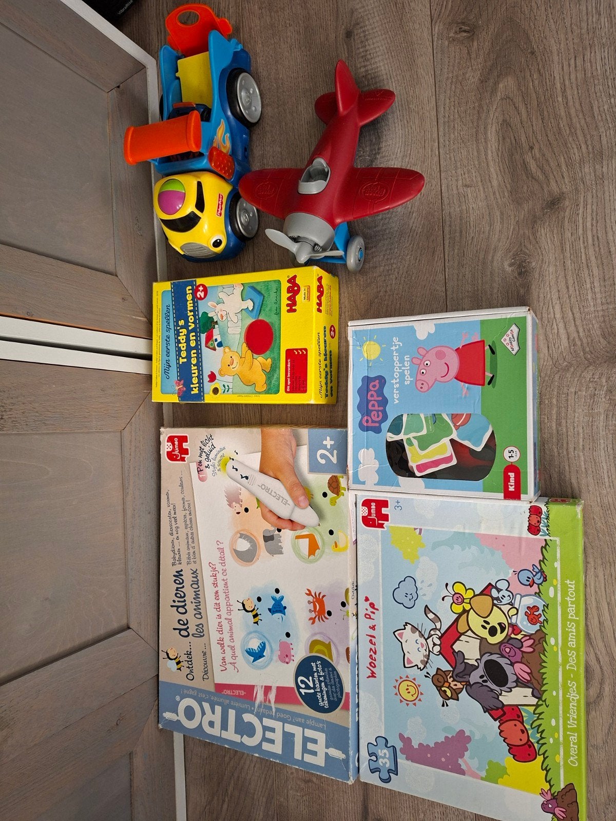 Speelgoedpakket: Electro, Woezel & Pip, Peppa Pig, Haba, Ophalen, Gebruikt, Jongen of Meisje