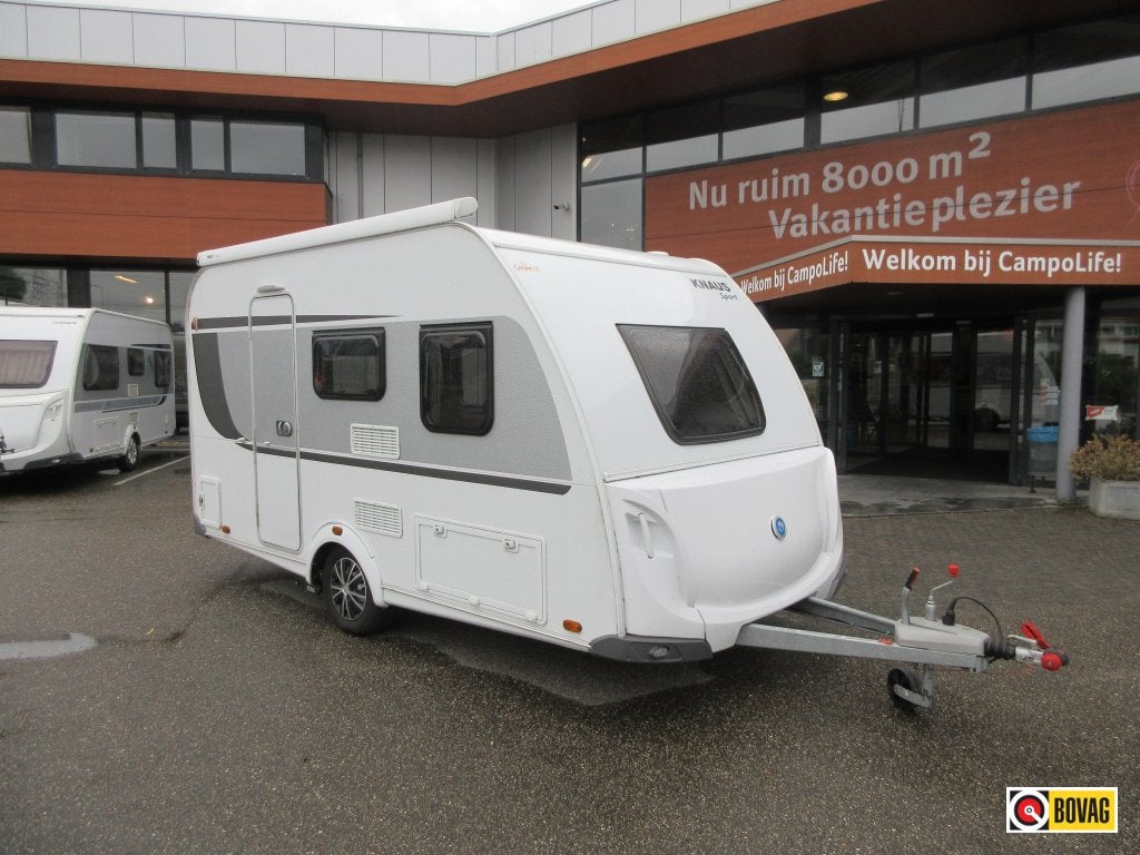 Knaus Sport 400 QD COMPACT, LUIFEL, VOORTENT, Dwarsbed, Treinzit, Knaus, Schokbreker