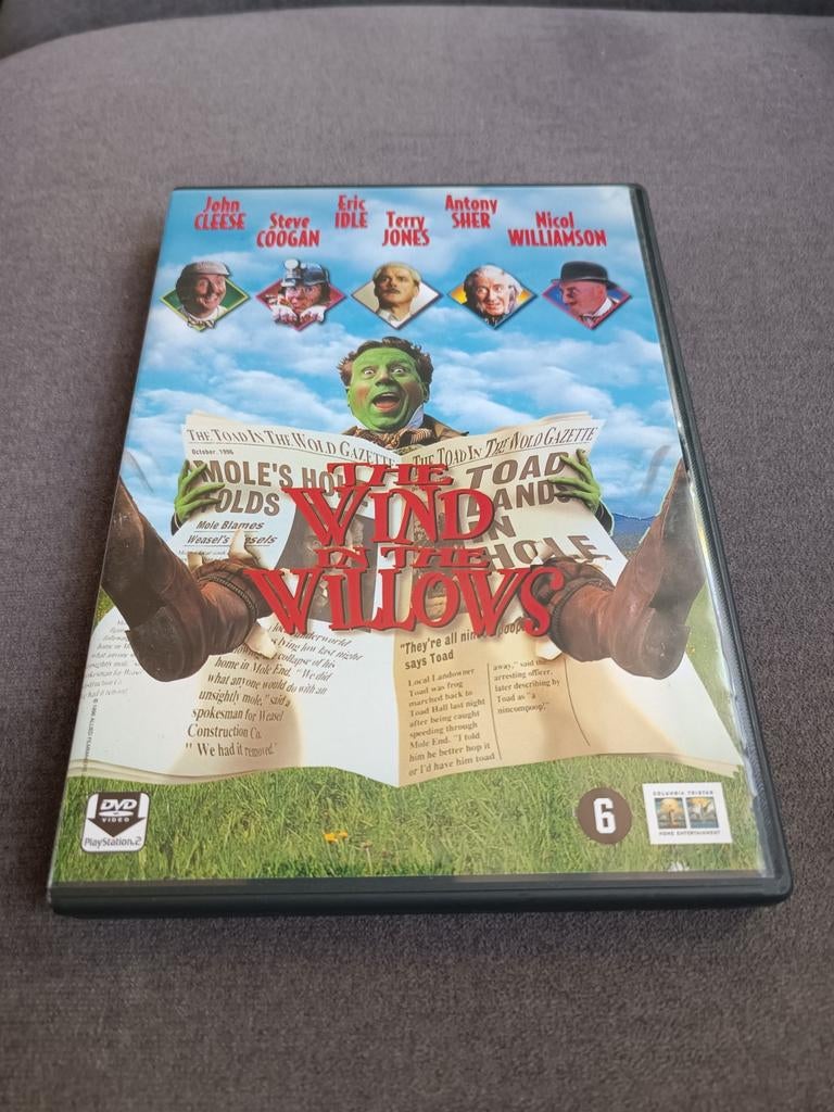 The wind in the willows - dvd, Ophalen of Verzenden
