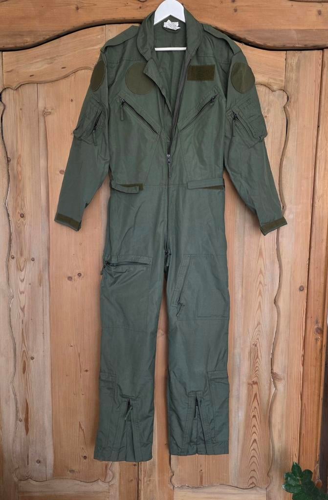 Nomex overal, grijs groen, mt 48/176, Ophalen of Verzenden