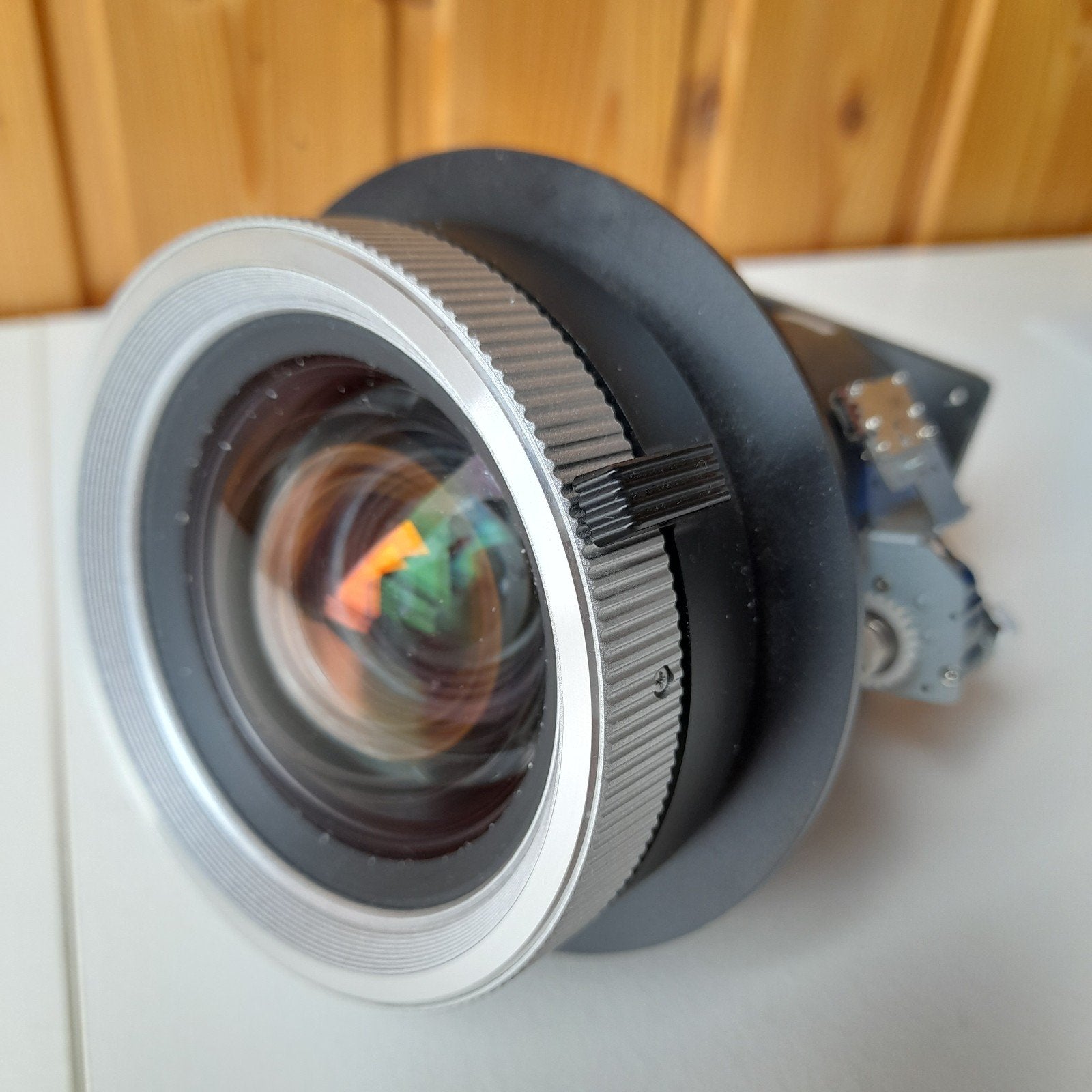Projectie objectief., Ophalen of Verzenden, Gebruikt, Standaardlens, Handmatige focus