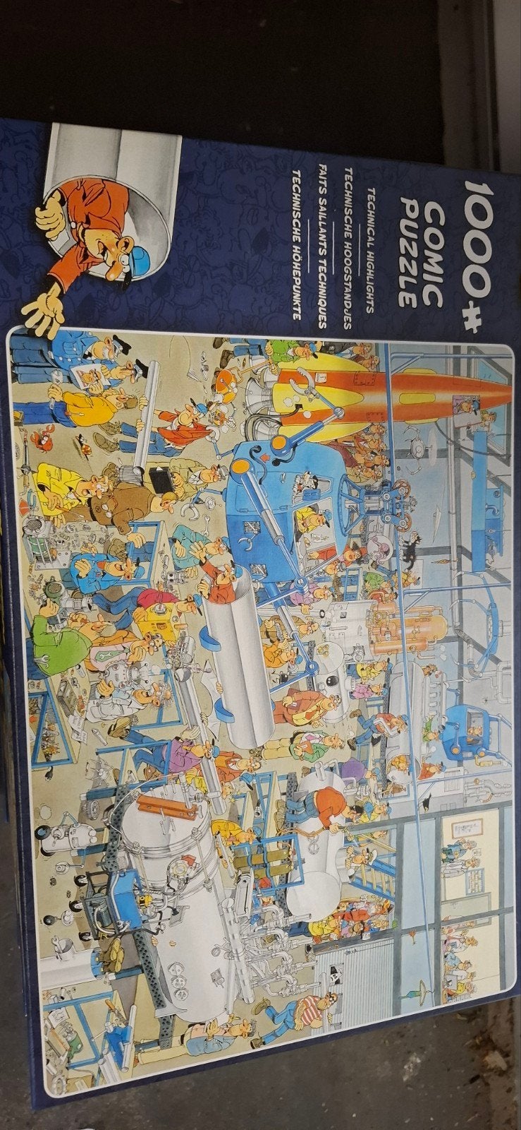 6 Jan van Haasteren puzzels - 1000 en 1500 stukjes, Ophalen of Verzenden
