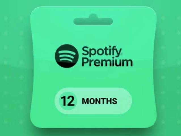 Spotify Premium abonnement  – 12 maanden, Eén persoon, Overige soorten, Overige typen