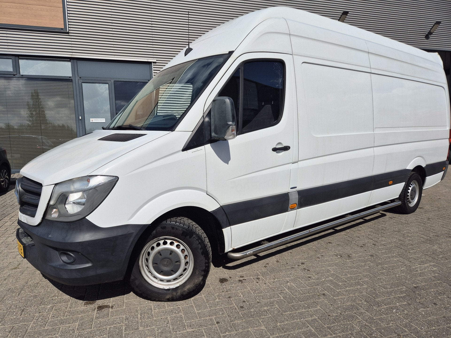 Mercedes-Benz Sprinter 314 CDI laadklep automaat l3h3 euro6, Auto's, Bestelauto's, Gebruikt, Wit, Bedrijf, Diesel