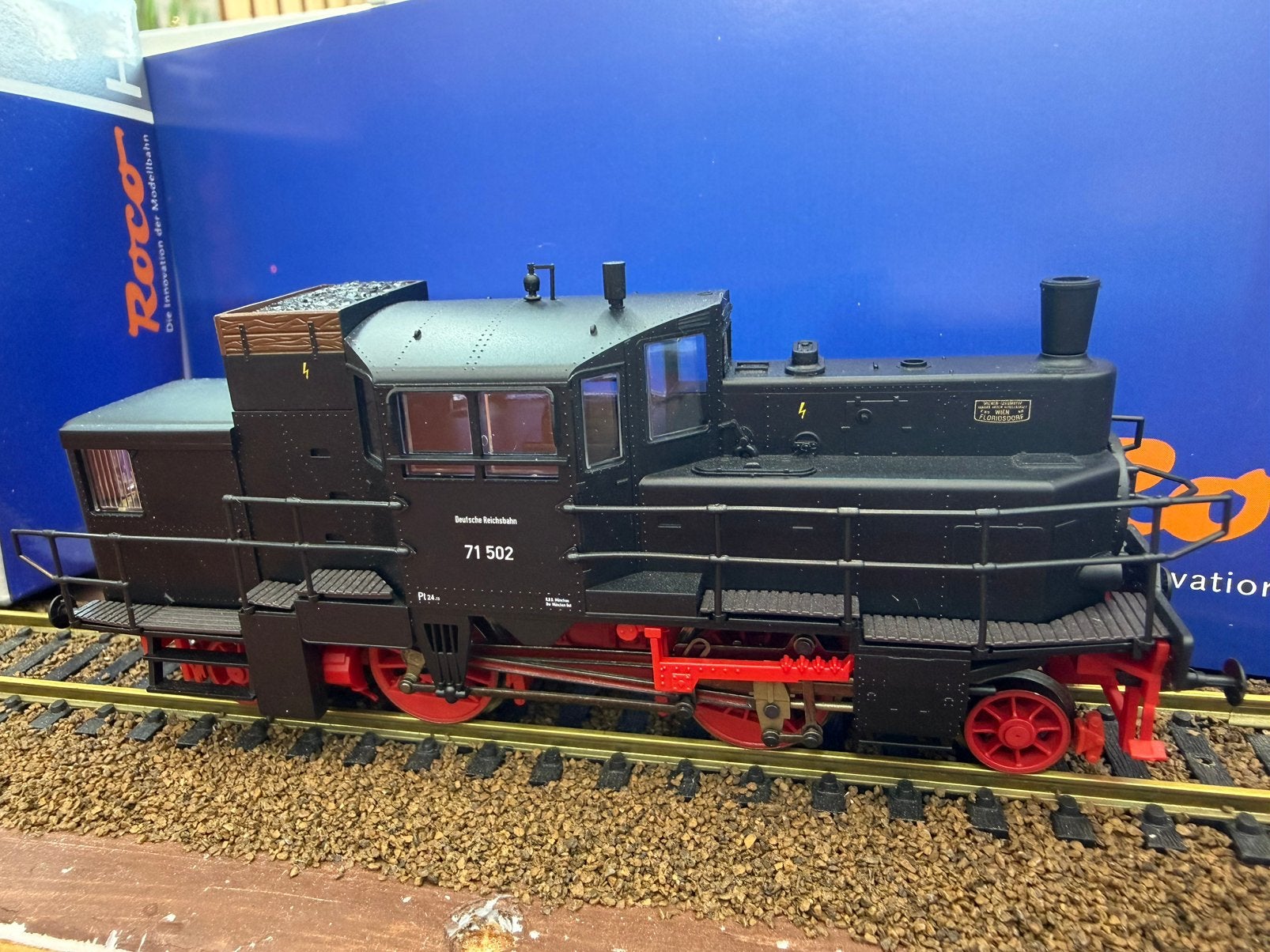 Roco 63306 DRG BR 71.5 stoomtreinstel, tijdperk II., Ophalen of Verzenden, Zo goed als nieuw, Roco, Gelijkstroom
