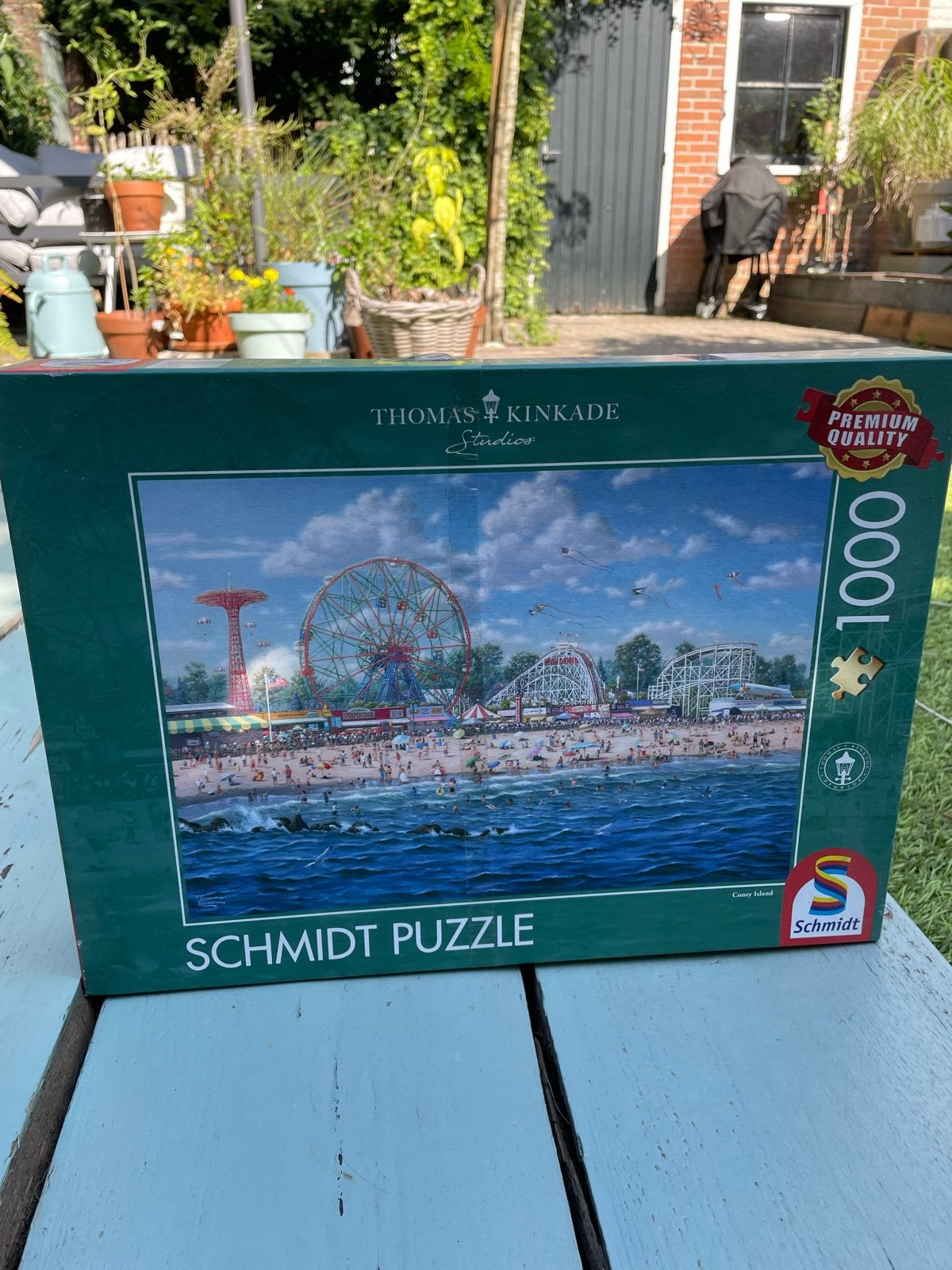 Schmidt Puzzel 1000 stukjes, Hobby en Vrije tijd, Ophalen of Verzenden, 500 t/m 1500 stukjes, Zo goed als nieuw, Legpuzzel