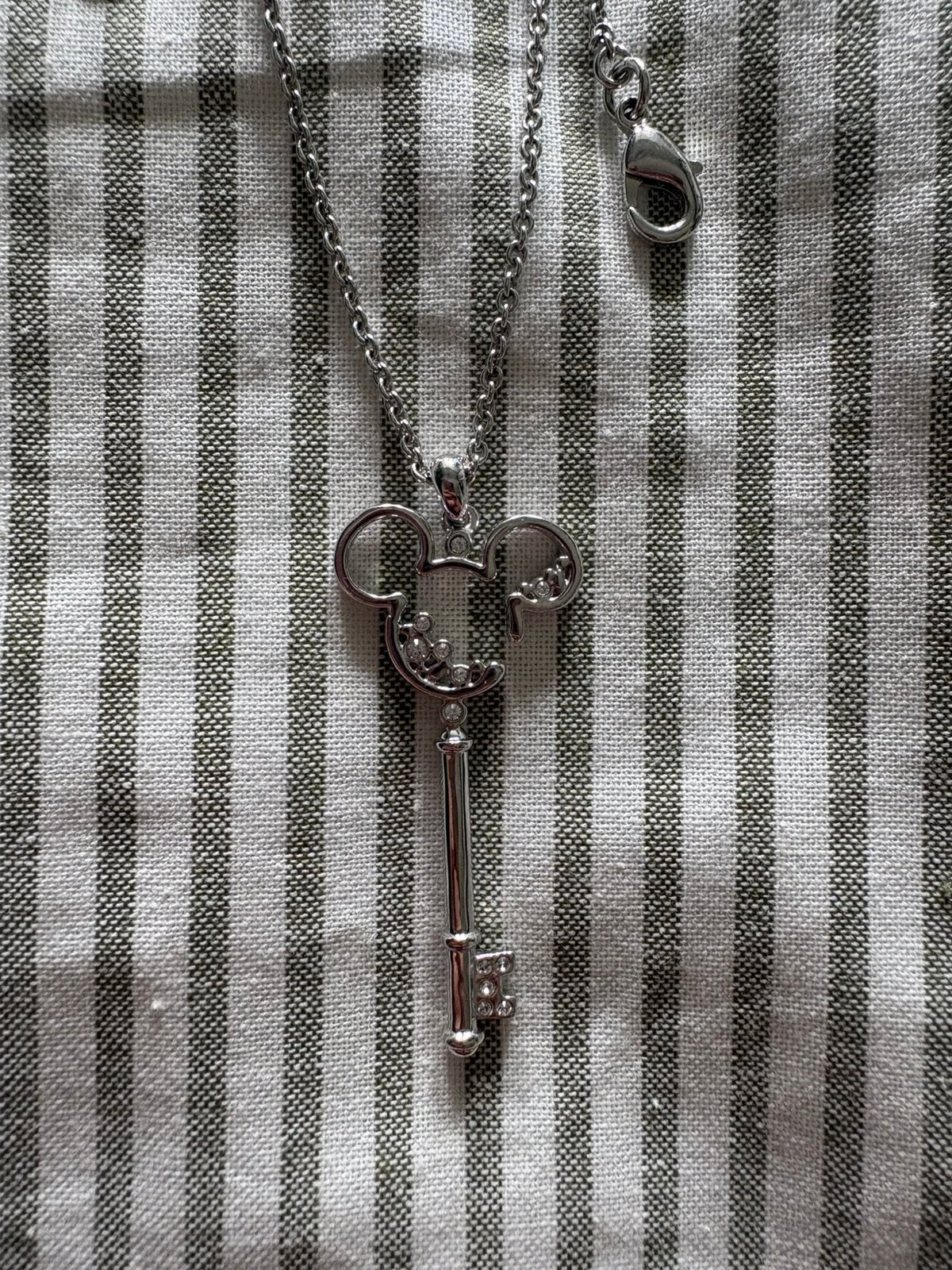 Micky mouse sleutel ketting, Ophalen of Verzenden, Zo goed als nieuw, Zilver