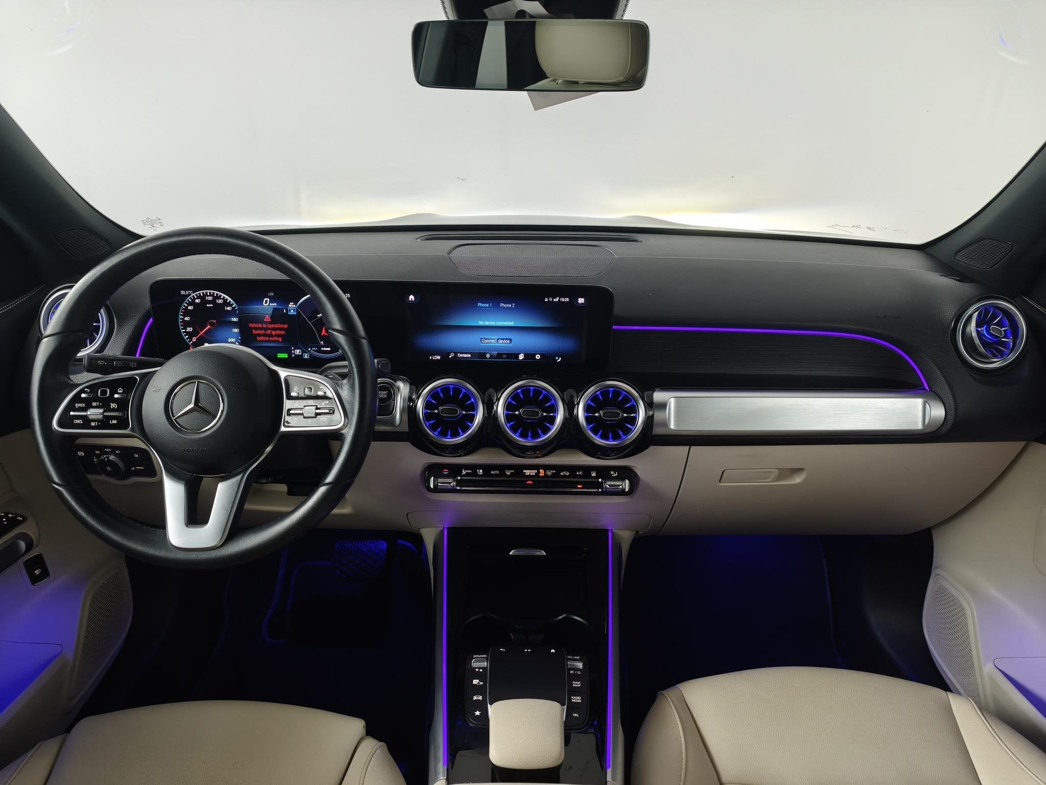 Mercedes-Benz EQB 250 Luxury Line 67 kWh | 96% SOH | Leder |, Gebruikt, 190 pk, Zwart, Automatische klimaatregeling