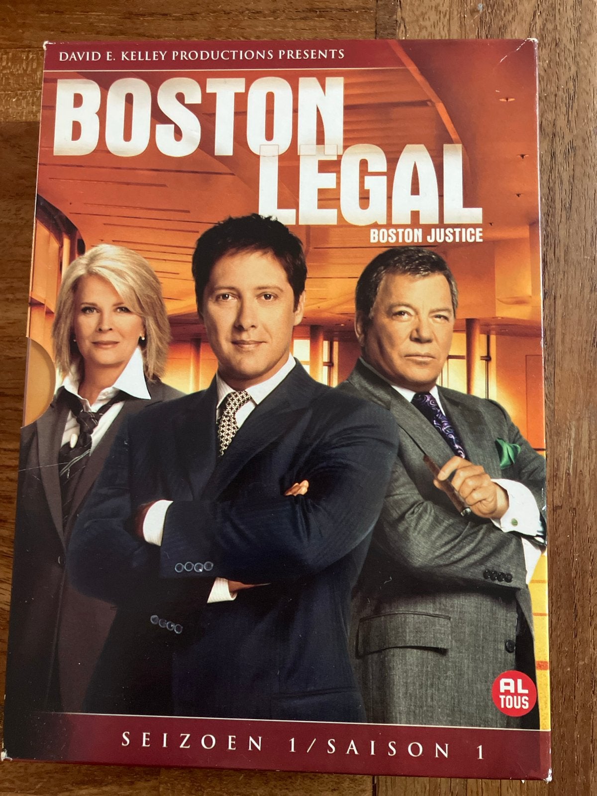 Boston Legal - Complete Serie Seizoen 1-5 DVD Boxset, Cd's en Dvd's, Dvd's | Tv en Series, Engels, Nederlands, Drama, Ophalen of Verzenden