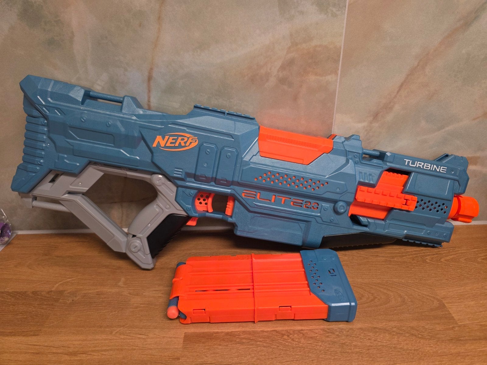 Nerf Elite 2.0 Turbine CS-18 Blaster met 10 pijltjes, Ophalen of Verzenden, Zo goed als nieuw