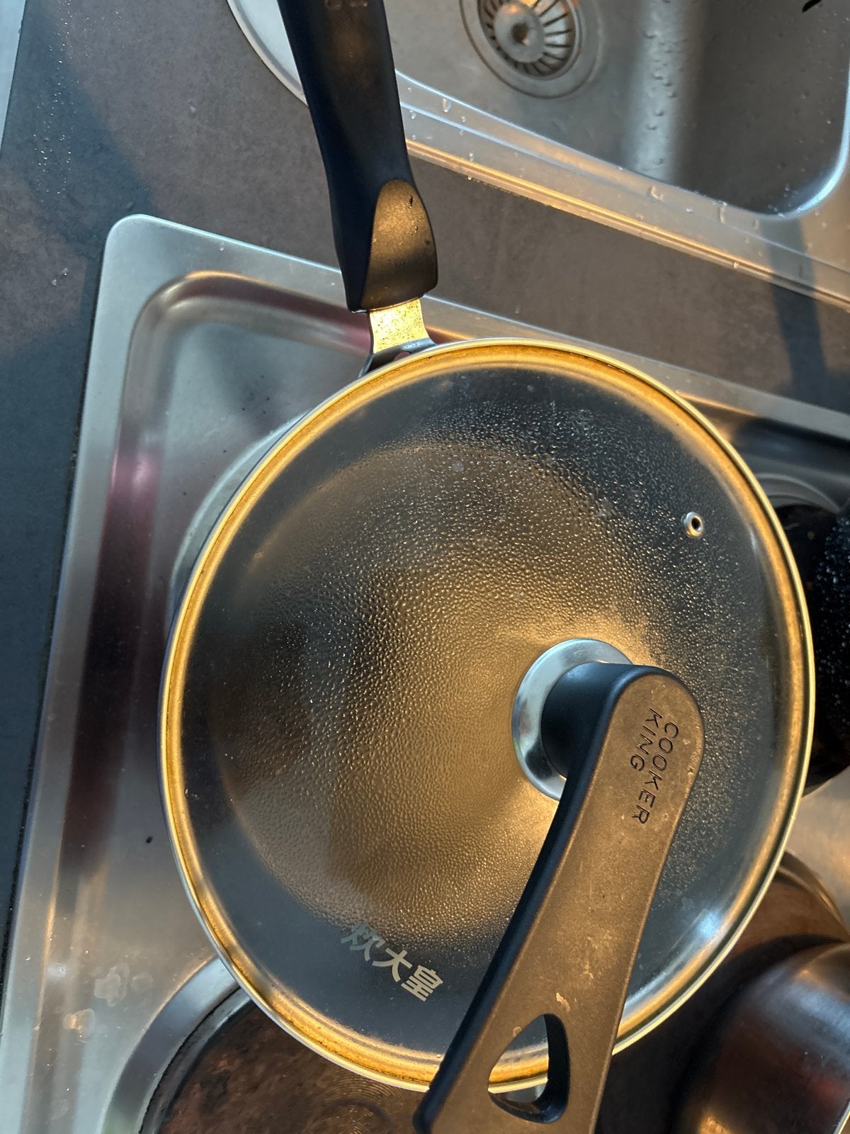 Cooker King Koekenpan met deksel, Ophalen, Koekenpan, Gebruikt, Antiaanbaklaag