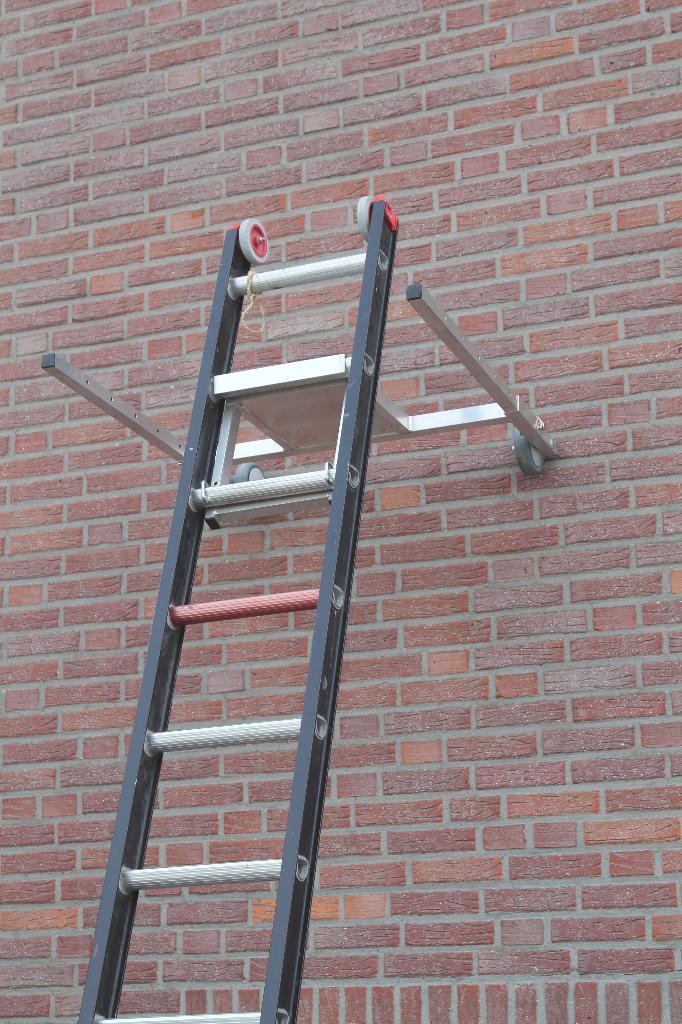 Stabiele ladder afstandhouder /afhouder, Ophalen, Zo goed als nieuw, Minder dan 2 meter