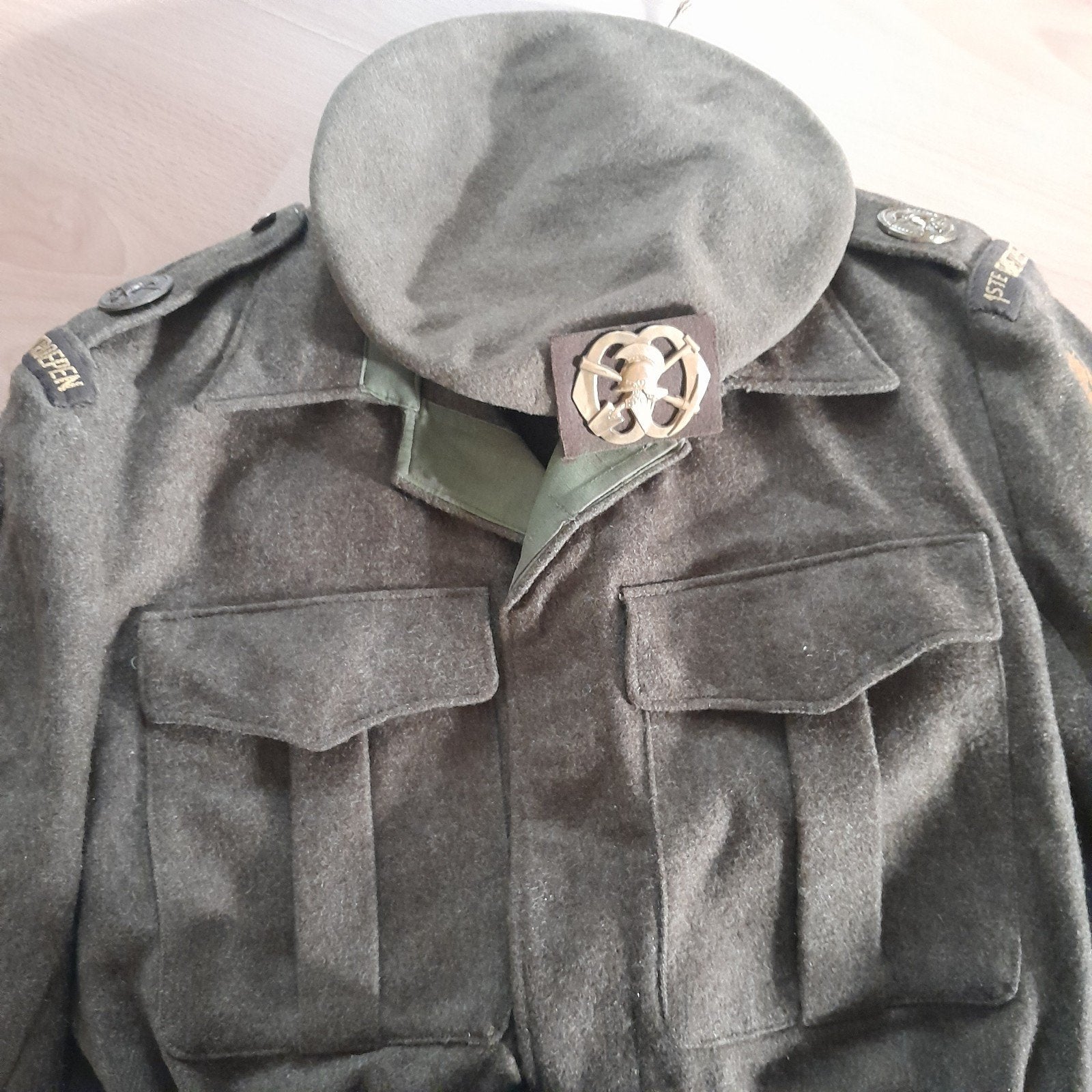 Battle dress uniform 1e Genietroepen, Verzamelen, Ophalen of Verzenden, Landmacht, Nederland, Kleding of Schoenen