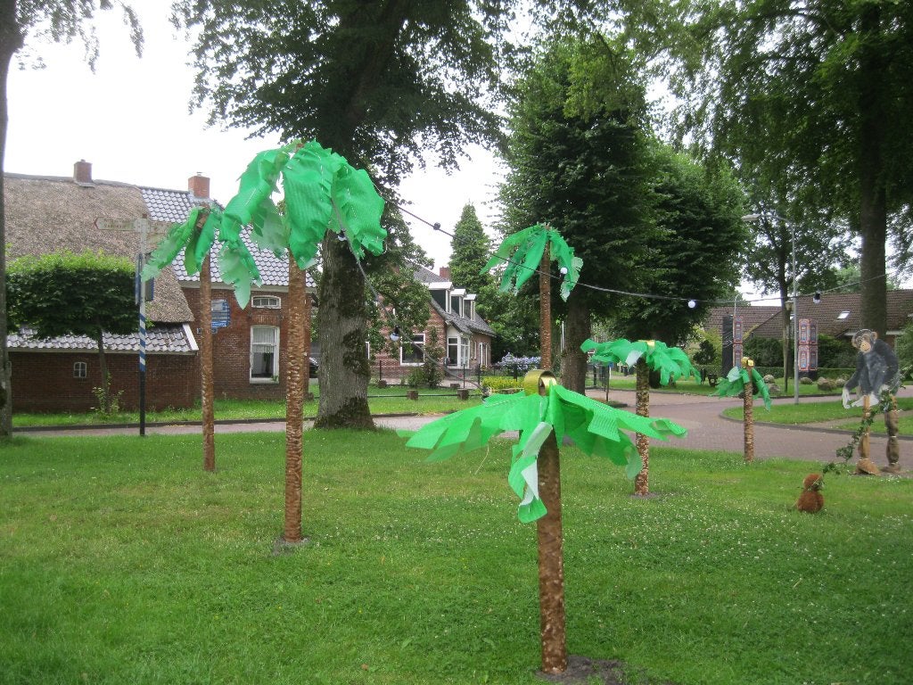 Straatversiering Jungle thema vele items, Ophalen, Gebruikt, Versiering, Overige