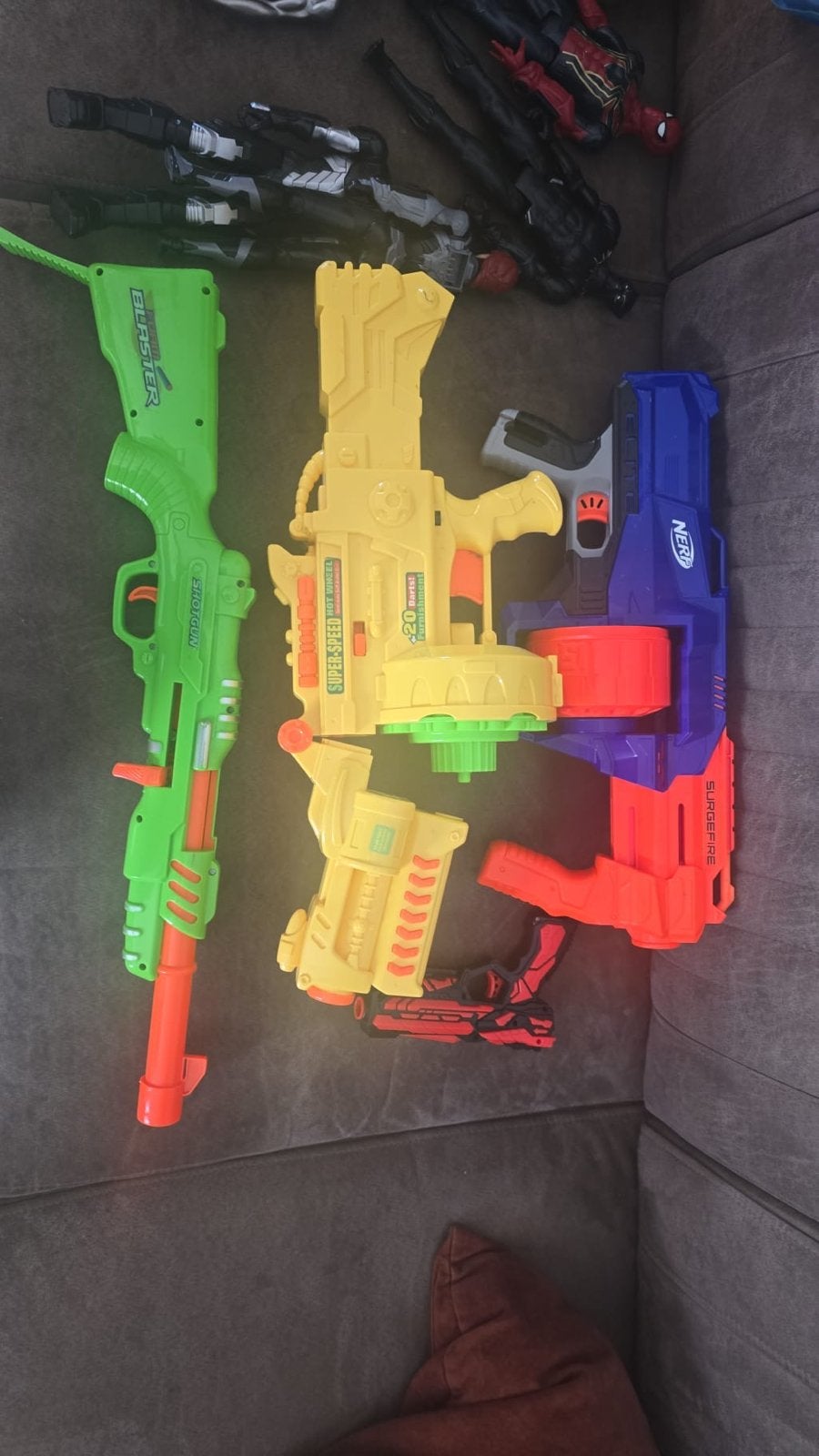 Nerf Blasters en Speelgoedgeweren Set, Ophalen, Gebruikt, Jongen of Meisje