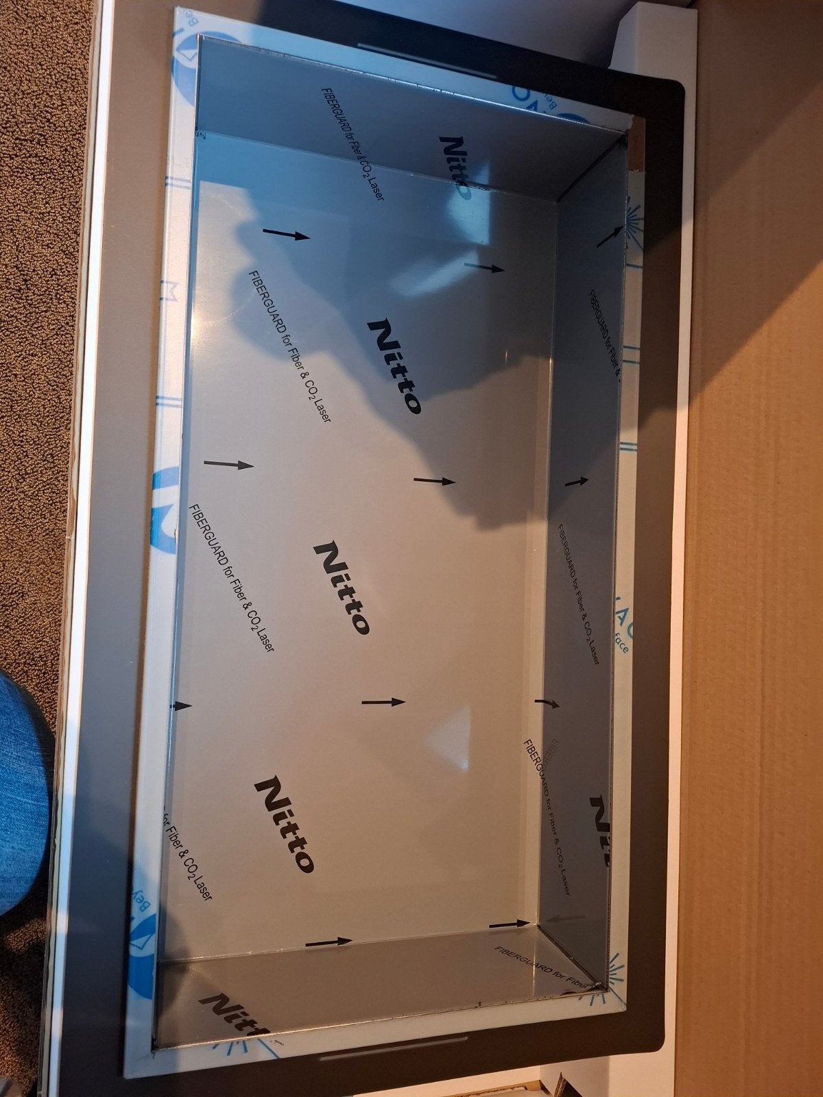 nieuwe inbouwnis Looox geborsteld staal 60x30cm RVS d=10cm, Ophalen, Overige typen, Nieuw, 50 tot 100 cm