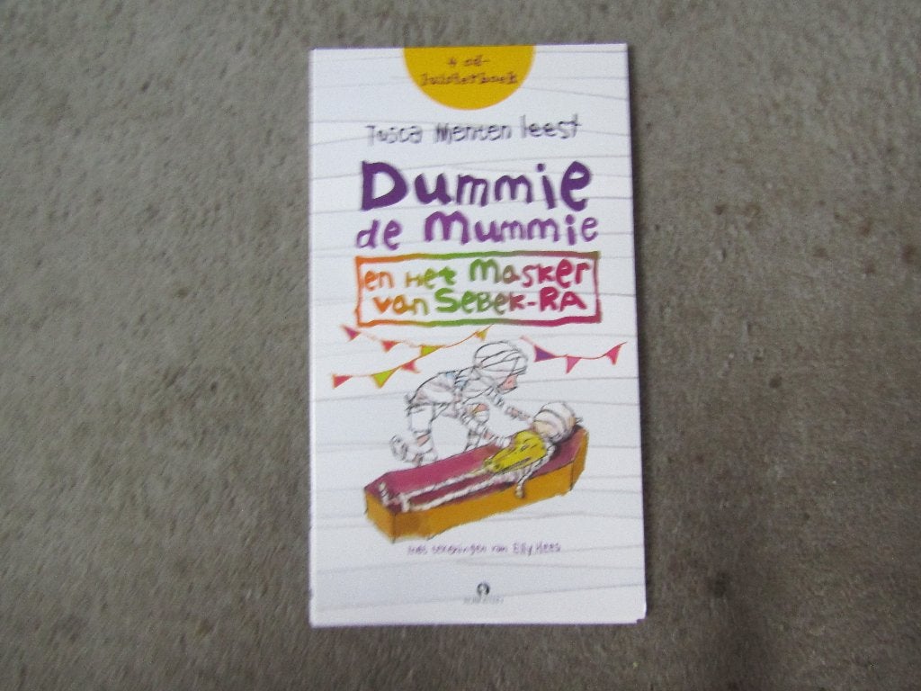 Luisterboek: Dummie de mummie en het masker van Sebek-ra, Kind, Cd, Ophalen of Verzenden, Tosca Menten