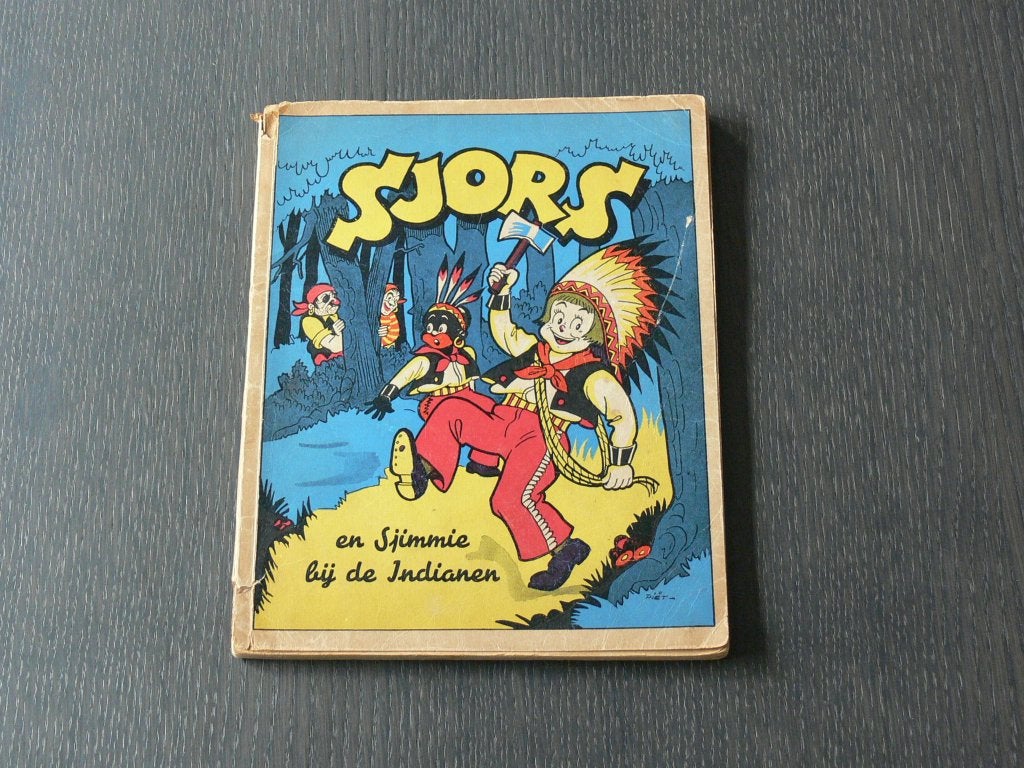 Sjors & Sjimmie bij de indianen, Eén stripboek, Ophalen of Verzenden, Gelezen