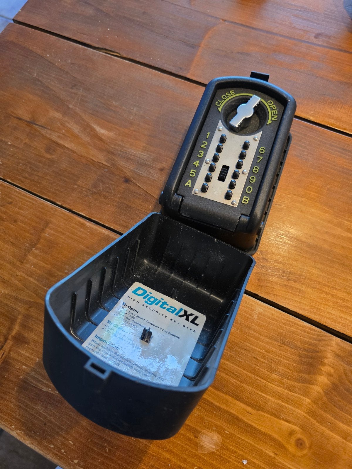 Sleutelkluis Keygard DigitalXL met cijfercode, Ophalen, Zo goed als nieuw, Brandkast