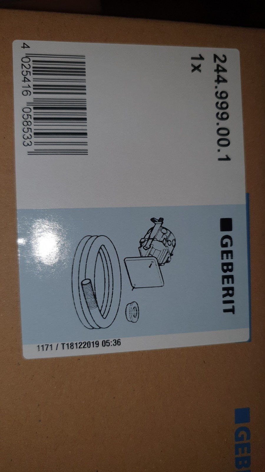 Geberit Inbouwdeel voor Douche WC, Ophalen of Verzenden, Nieuw, Douche