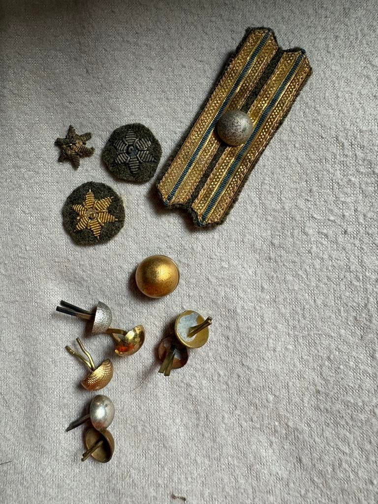MILITAIRE rangonderscheidingstekens Nederland, Verzenden, Landmacht, Nederland, Embleem of Badge