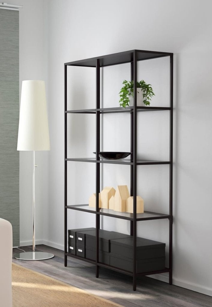 Vitrinekast Vittsjö, Huis en Inrichting, Kasten | Vitrinekasten, Ophalen, Met plank(en), Glas, 50 tot 100 cm