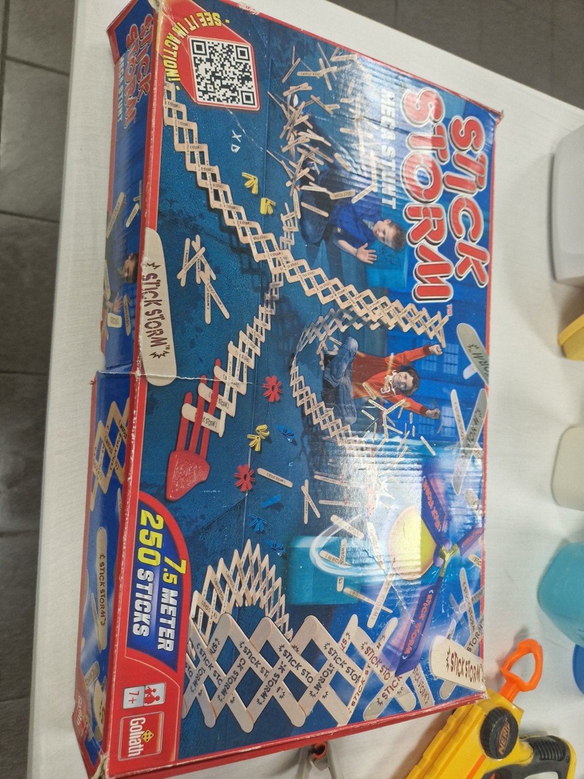 Stick Storm - Bouw je eigen kettingreactie!, Kinderen en Baby's, Speelgoed | Educatief en Creatief, Ophalen of Verzenden, Gebruikt