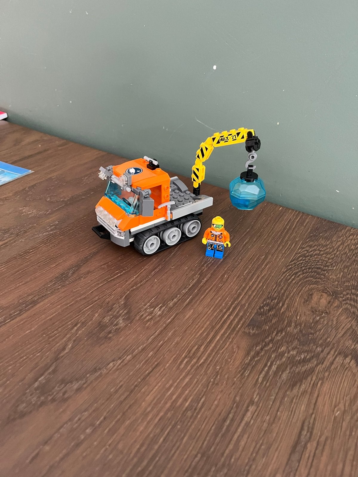 Lego City 60033 Arctische rupsvoertuig met minifiguur, City, Lego, Ophalen of Verzenden, Zo goed als nieuw