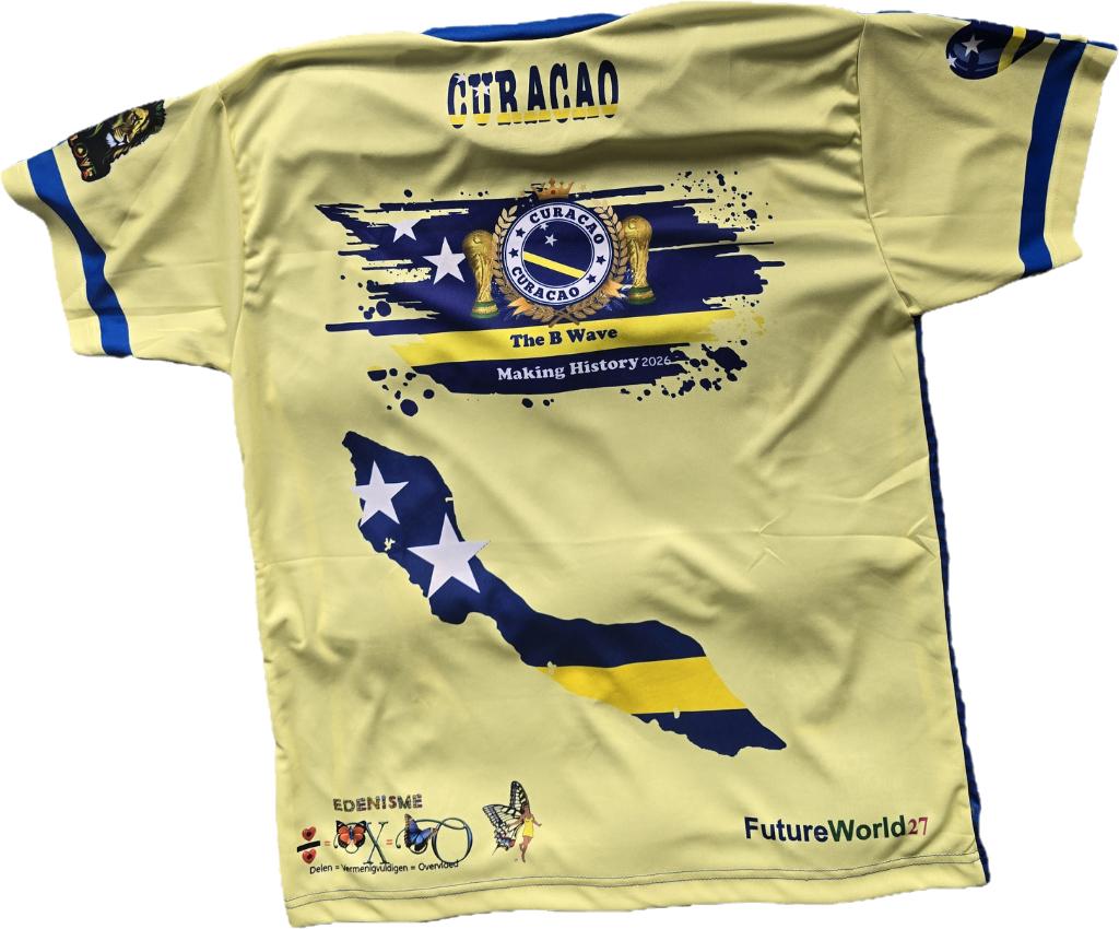 Curacau WK 2026 Shirt, Kleding | Heren, Sportkleding, Verzenden, Nieuw, Overige kleuren, Algemeen
