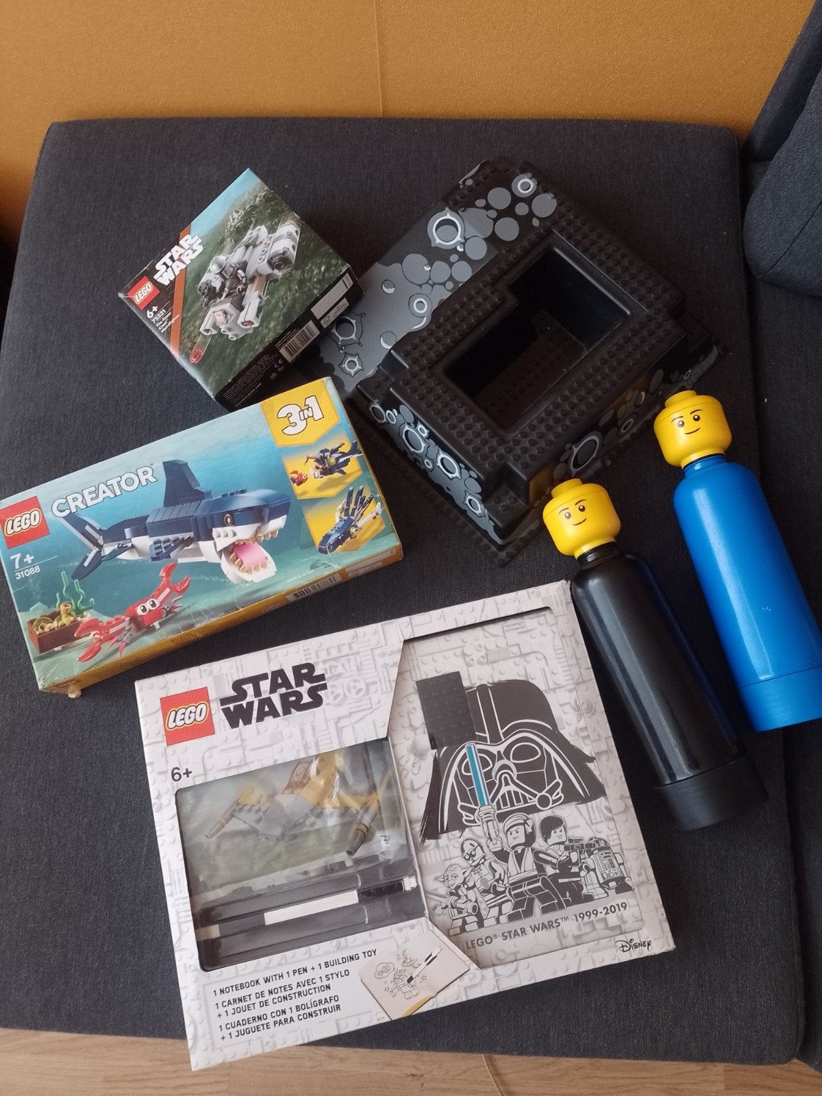 LEGO TE KOOP (o.a. grondplaat star wars creator fles), Ophalen of Verzenden