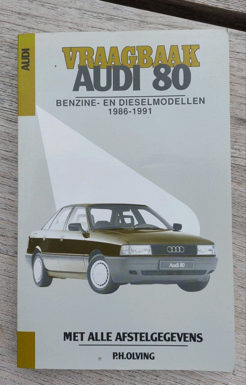 Vraagbaak Audi 80 benzine- en dieselmodellen 1986 1991, Ophalen of Verzenden