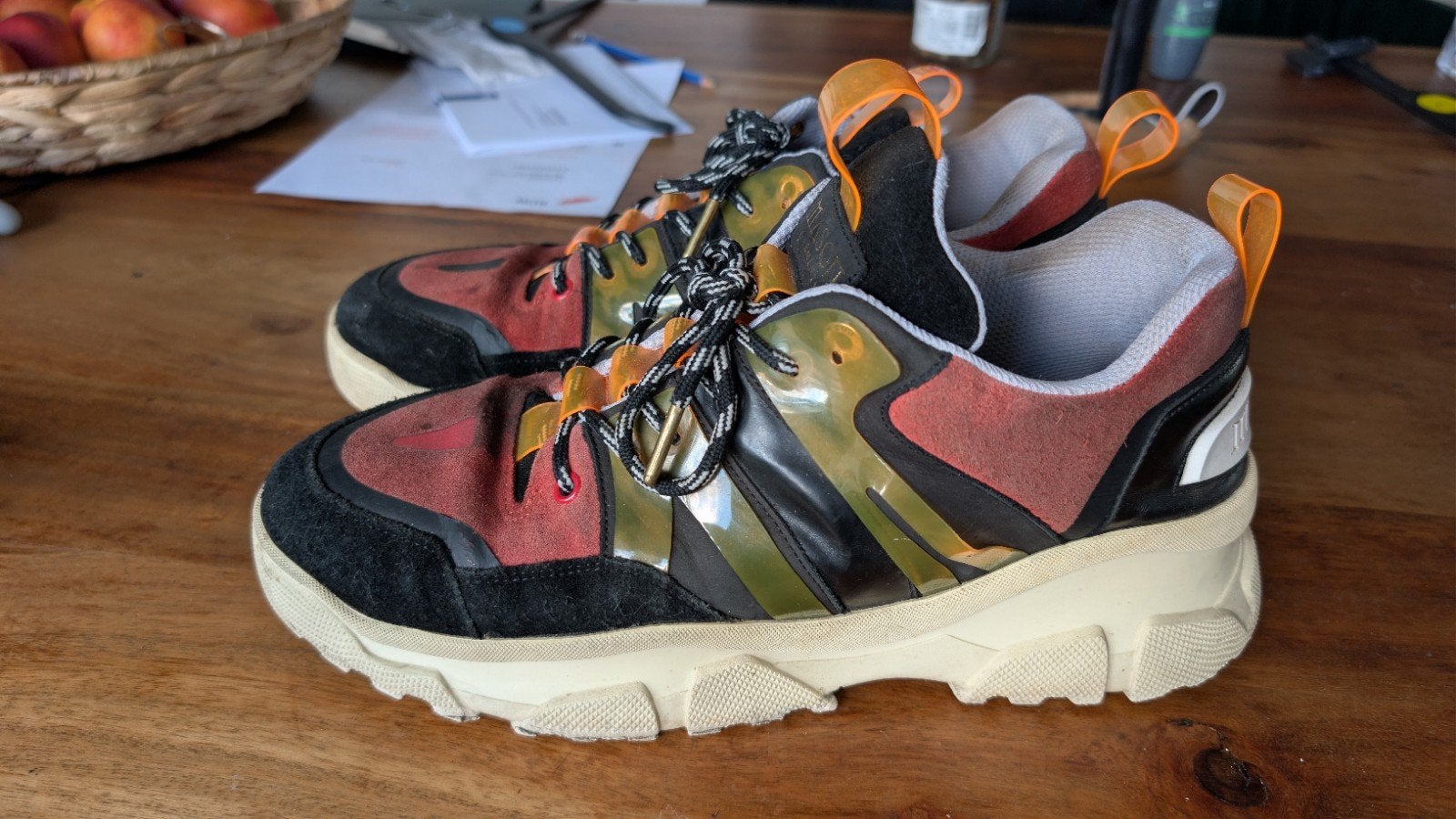 Mason Garments Genova sneakers maat 45 - Gebruikt, Kleding | Heren, Overige kleuren, Ophalen of Verzenden, Sneakers of Gympen