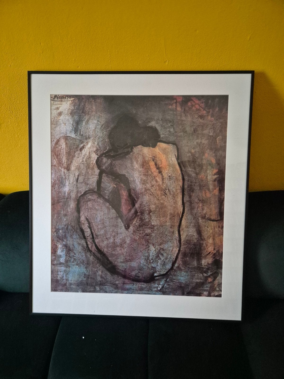 Poster Picasso: Femme accroupie, Antiek en Kunst, Ophalen