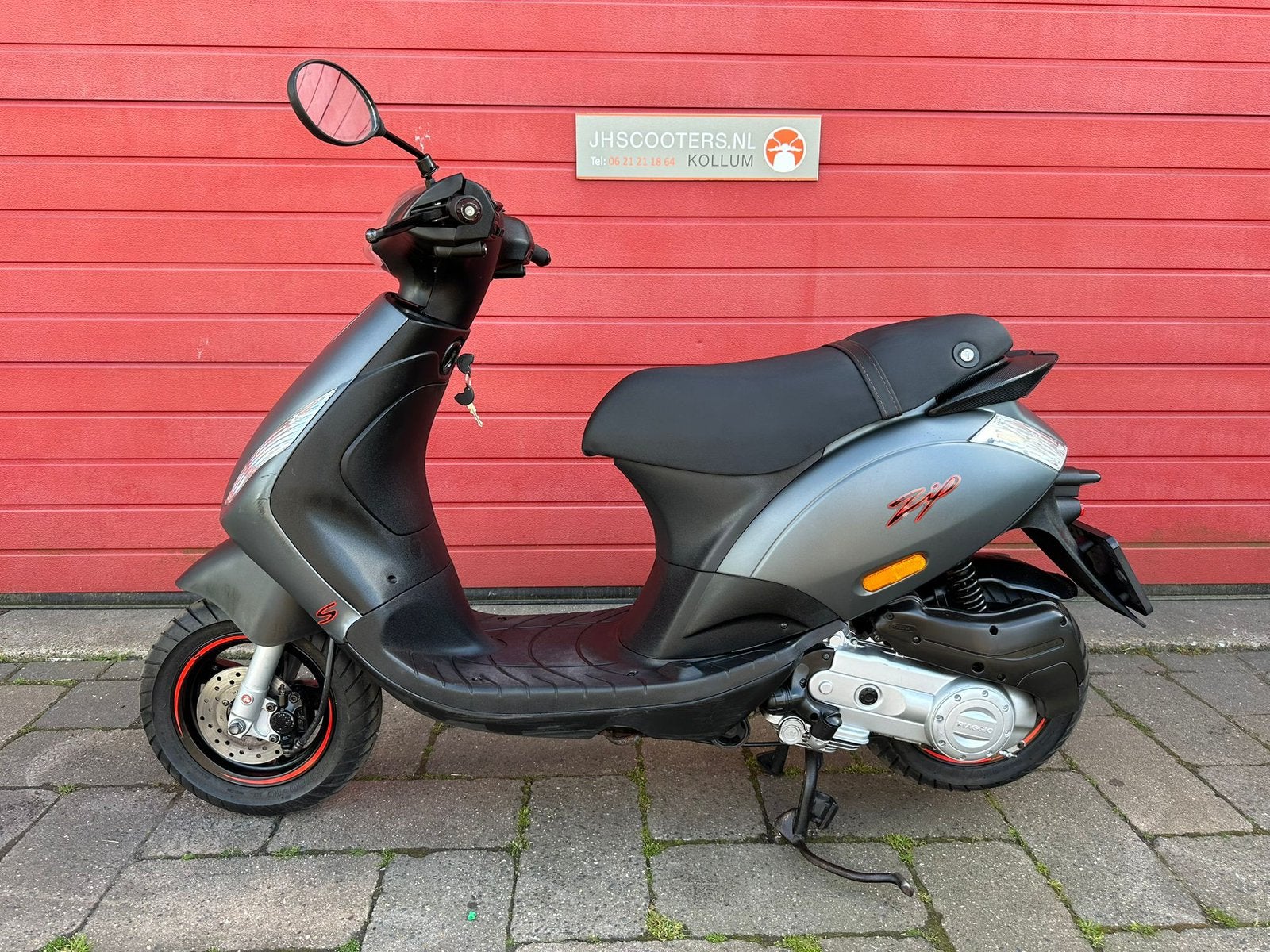 Mooie  Piaggio Zip  50s brom 45 km 7860 km 2019, Ophalen, Zo goed als nieuw, Benzine, Zip