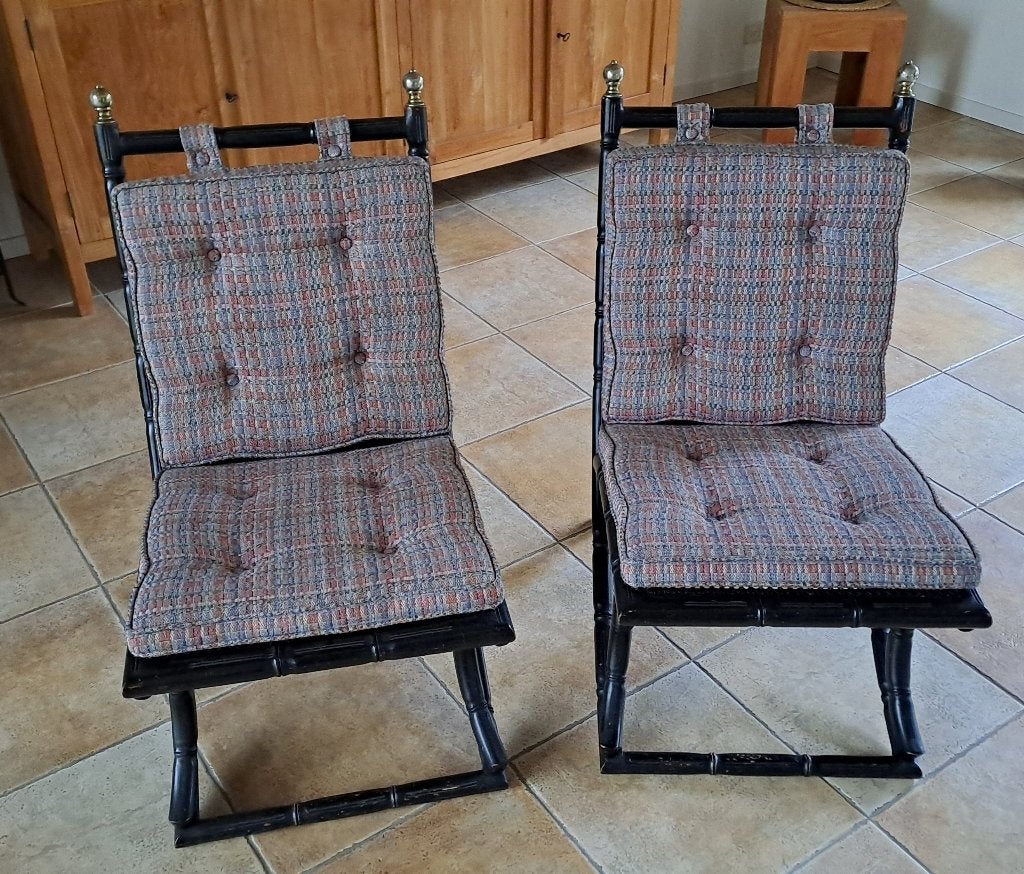 2 vintage loungefauteuils, Ophalen of Verzenden, Gebruikt, 75 tot 100 cm, 50 tot 75 cm