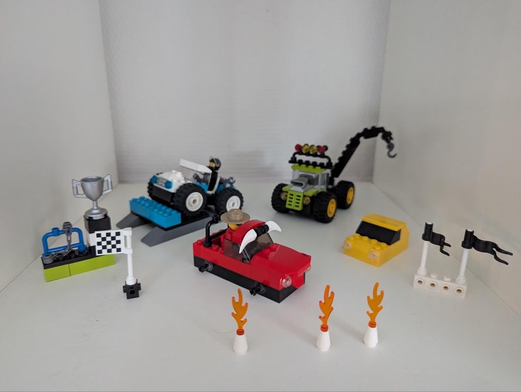 Lego 10655 monstertruck stuntshow, City, Lego, Ophalen of Verzenden, Zo goed als nieuw