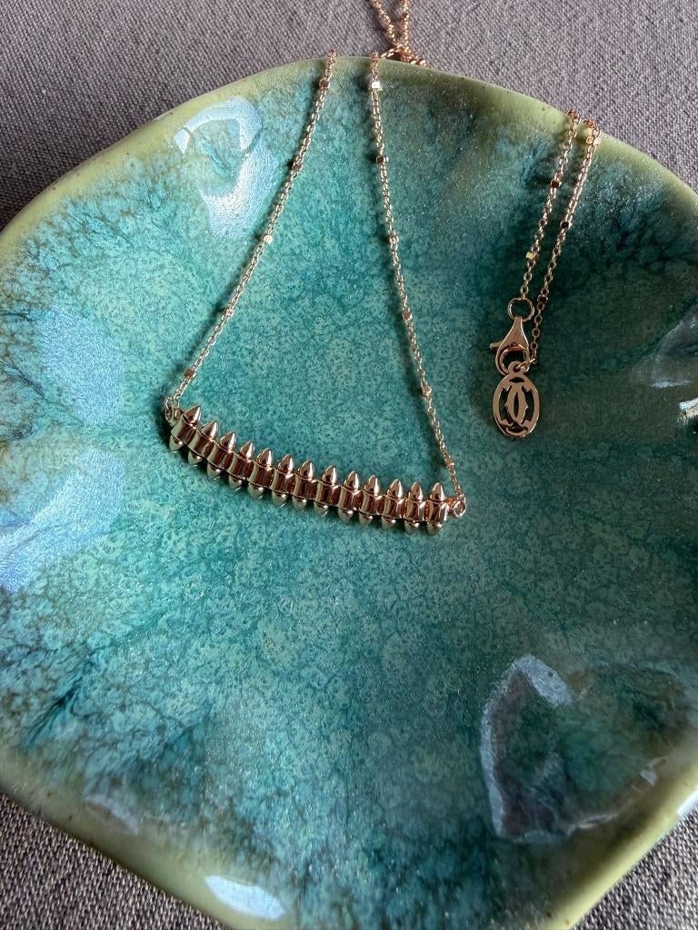 Clash de Cartier Ketting - Rose Goud, Sieraden, Tassen en Uiterlijk, Kettingen, Overige kleuren, Verzenden, Nieuw, Overige materialen