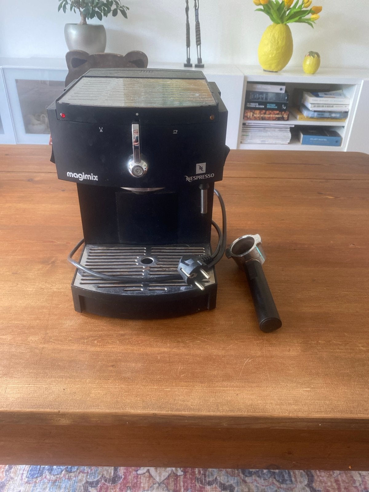 Magimix Nespresso koffiezetapparaat, Witgoed en Apparatuur, Koffiezetapparaten, Gebruikt, Espresso apparaat, Ophalen of Verzenden