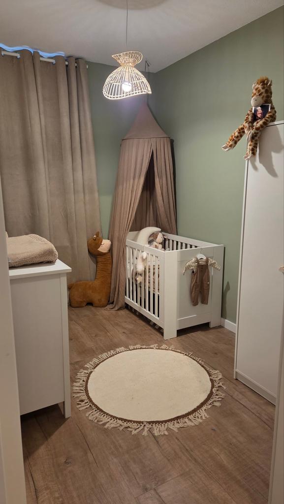TWF Sevilla Ledikantje met matras, Kinderen en Baby's, Kinderkamer | Bedden, Ophalen, Gebruikt, Minder dan 140 cm, Matras
