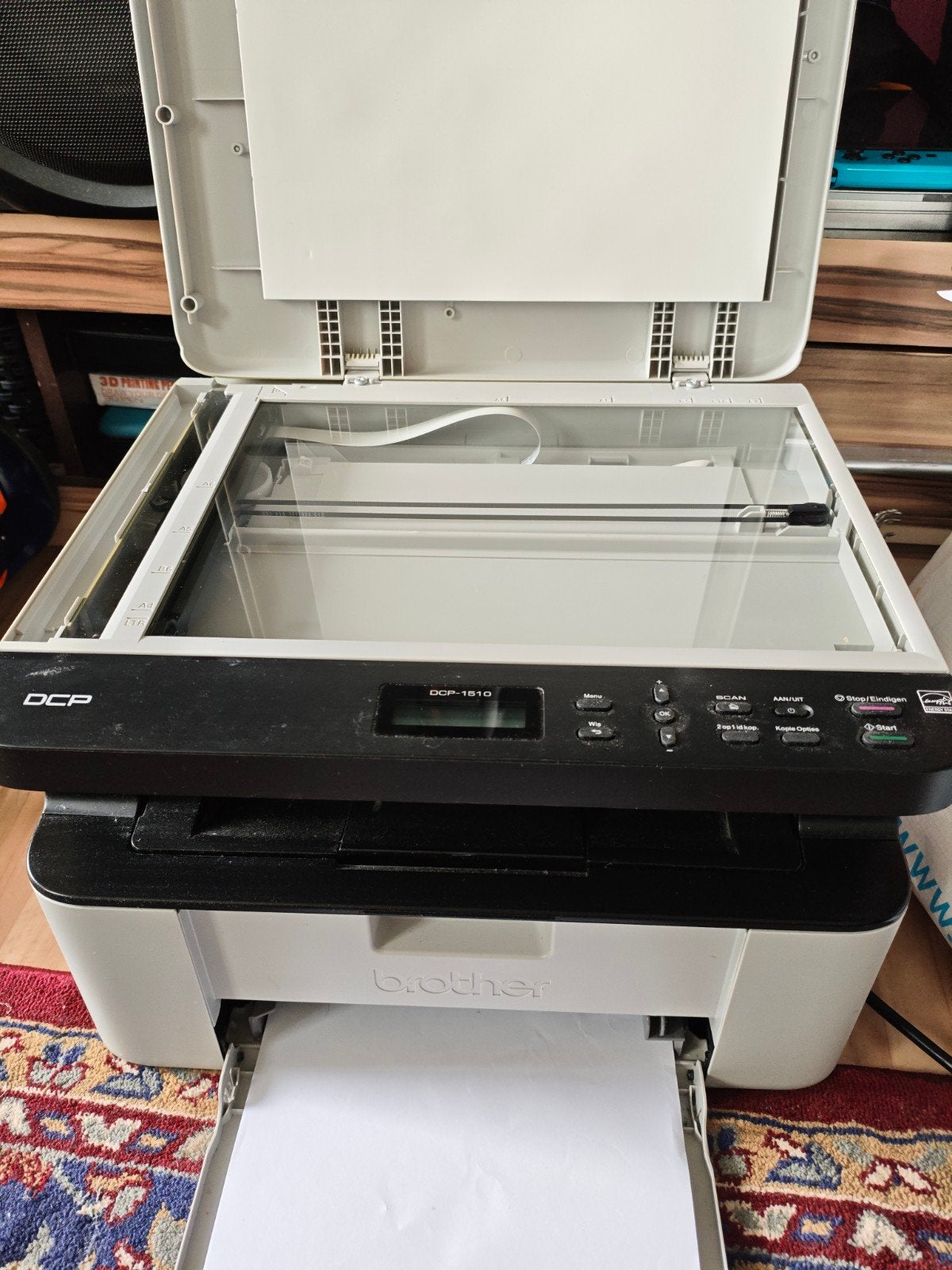 Brother DCP-1510 Laserprinter - Perfecte Staat, Computers en Software, Printers, All-in-one, Ophalen of Verzenden, Zo goed als nieuw