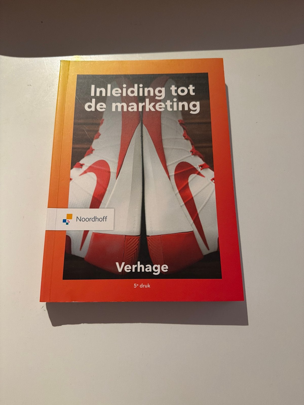 Inleiding tot de marketing - Verhagen (5e druk), Boeken, Studieboeken en Cursussen, Ophalen of Verzenden, Gamma, Zo goed als nieuw