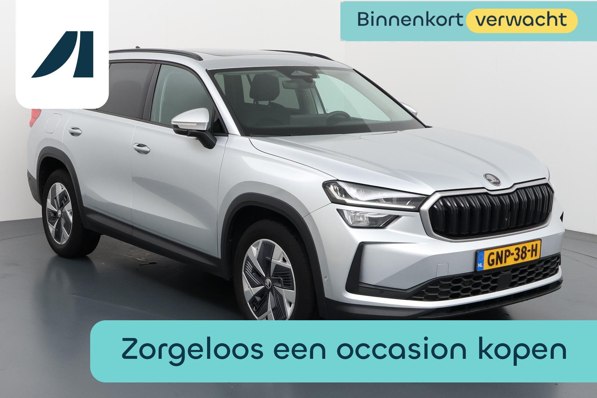 Skoda Kodiaq 1.5 TSI PHEV Business Edition Business Edition, Auto's, Stof, 4 cilinders, Verwarmde buitenspiegels, 26 kWh