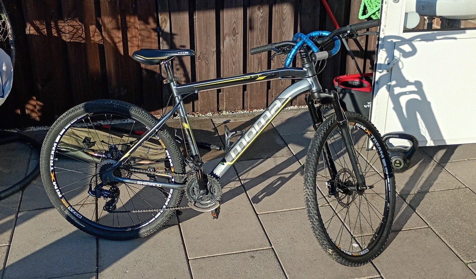 mountainbike moma bike, Fietsen en Brommers, Gebruikt, Hardtail, Heren, 49 tot 53 cm