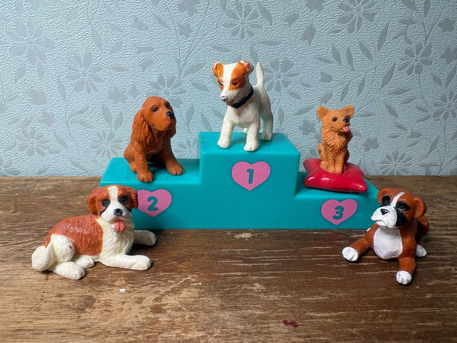 Vintage Puppy in my Pocket set 1993 - 5 honden, Verzamelen, Ophalen of Verzenden, Gebruikt