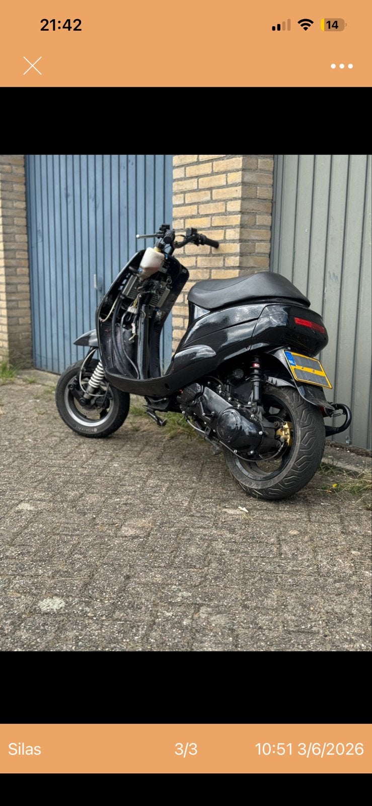 Type 3 70cc lc dd, Fietsen en Brommers, Brommeronderdelen | Scooters, Ophalen