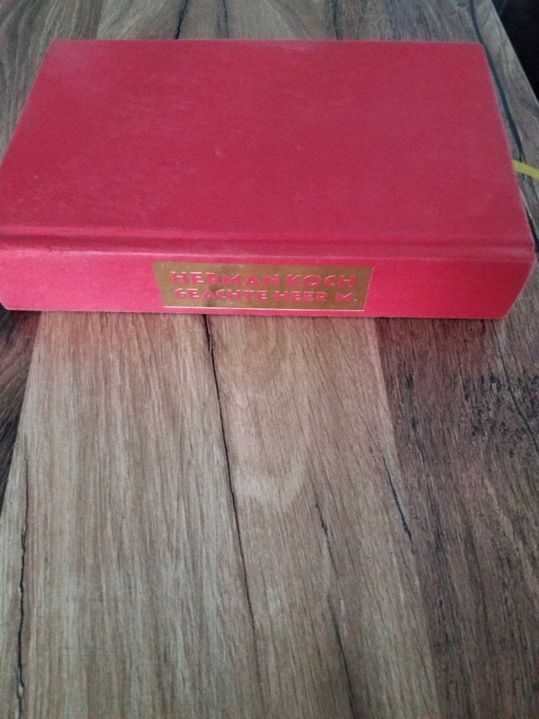 Geachte heer M.   -  Schrijver:  Herman Koch, Boeken, Ophalen of Verzenden, Gelezen, Herman Koch