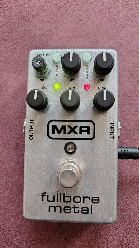 MXR Fullbore metal distortion pedaal, Ophalen of Verzenden, Gebruikt, Volume