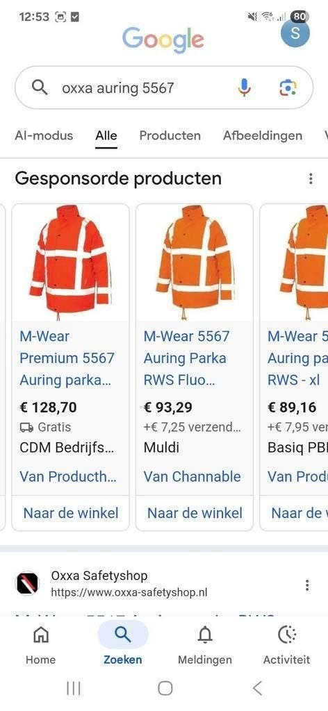 Partij OXXA AURING5567 Wind en Waterdichte veiligheidsjassen, Info@bolkmachinehandel.nl, Ophalen of Verzenden, Oxxa, Jas