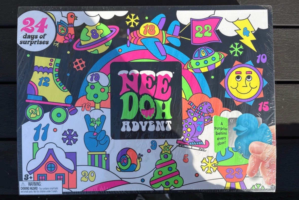 Needoh advent kalender nieuw, Diversen, Ophalen of Verzenden, Maandkalender, Nieuw