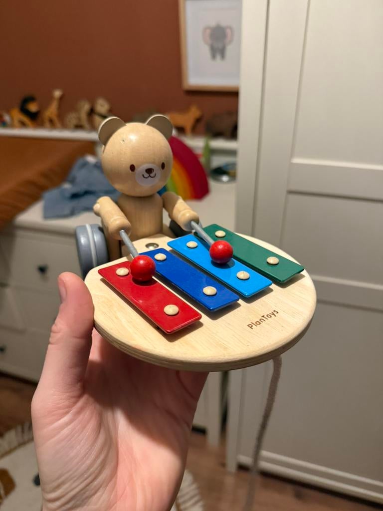 plantoys trekpop/dier, Ophalen, Zo goed als nieuw